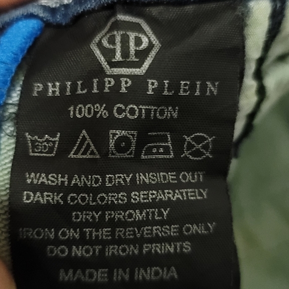 NWT PHILIPP PLEIN Men's 100% Organic Cotton Ltd Edition Luxury - Picture 15 of 15